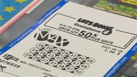 loto-québec vérification|Lotto Max .